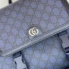 Replica Gucci Large Ophidia Backpack Blue - high-end replica designer purse