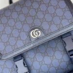 Replica Gucci Large Ophidia Backpack Blue - high-end replica designer purse
