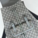 Replica Gucci Large Ophidia Backpack Grey - premium superclone handbag