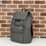 Replica Gucci Large Ophidia Backpack Grey - premium superclone handbag