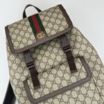 Replica Gucci Large Ophidia Backpack Beige - elite factory replica handbag