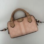 Replica Gucci GG Ophidia Boston Pink - 1:1 premium replica handbag