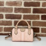 Gucci GG Ophidia Boston Pink Replika – 1:1 Premium-Replika-Handtasche