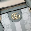 Fake Gucci GG Ophidia Boston Blue - high-end replica designer purse