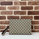 Replica Gucci GG Canvas Pouch Beige - affordable luxury replica bag