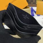 Louis Vuitton Card Holder Black - 1:1 premium replica handbag
