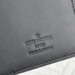 Louis Vuitton Brazza Wallet Black Grid - high-quality designer bag dupe