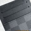 Louis Vuitton Card Holder Black Grid - 1:1 premium replica handbag