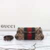 Fake Gucci Horsebit Chain Shoulder Bag Brown - designer handbag clone