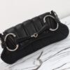 Replica Gucci Horsebit Chain Shoulder Bag Black - high-end replica designer purse