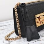 Replica Gucci Padlock's Small Lock Black - designer handbag clone