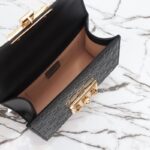 Replica Gucci Padlock's Small Lock Black - affordable luxury replica bag