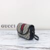 Fake Gucci Gucci Ophidia GG Shoulder Bag Blue - elite factory replica handbag