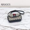 Fake Gucci Gucci Ophidia GG Shoulder Bag Blue - high-end replica designer purse