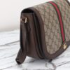 Replica Gucci Ophidia GG Shoulder Bag Brown - 1:1 premium replica handbag