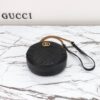Fake Gucci GG Mormont Round Black - 1:1 premium replica handbag