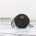 Replica Gucci GG Mormont Round Black