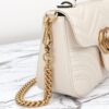 Replica Gucci GG Marmont Top Handle White - high-end replica designer purse