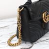 Replica Gucci GG Marmont Top Handle Black - high-end replica designer purse