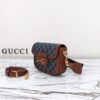 Replica Gucci Horsebit 1955 Double G Mini Denim - ultra-realistic fake purse