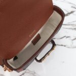 Replika kabelky Gucci Horsebit 1955 Double G Mini Denim - elitní replika kabelky z továrny