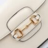 Fake Gucci Horsebit 1955 Double G Mini White - best quality fake designer bag