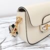 Fake Gucci Horsebit 1955 Double G Mini White - ultra-realistic fake purse