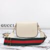 Fake Gucci Horsebit 1955 Double G Mini White - top-grade luxury bag dupe