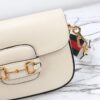 Fake Gucci Horsebit 1955 Double G Mini White - high-end replica designer purse