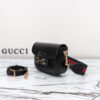 Replica Gucci Horsebit 1955 Double G Mini Black - designer handbag clone