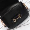 Replica Gucci Horsebit 1955 Double G Mini Black - designer handbag clone