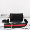 Replica Gucci Horsebit 1955 Double G Mini Black - premium superclone handbag