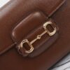 Fake Gucci Horsebit 1955 Double G Mini Brown - high-quality designer bag dupe