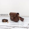 Fake Gucci Horsebit 1955 Double G Mini Brown - best quality fake designer bag