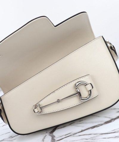 Fake Gucci Horsbet Tribute White - 1:1 premium replica handbag