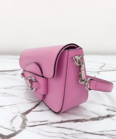 Fake Gucci Horsbet Tribute Pink - 1:1 premium replica handbag