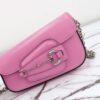 Fake Gucci Horsbet Tribute Pink - 1:1 premium replica handbag