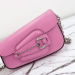 Replica Gucci Horsbet Tribute Pink - 1:1 premium replica handbag