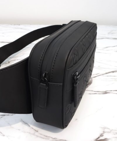 Fake Gucci GG Rubber Belt Bag - ultra-realistic fake purse
