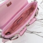 Replica Gucci Horsebit Chain Shoulder Bag Pink