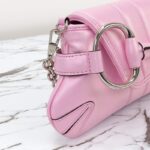 Replica Gucci Horsebit Chain Shoulder Bag Pink - affordable luxury replica bag