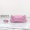 Fake Gucci Horsebit Chain Shoulder Bag Pink - elite factory replica handbag