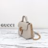 Fake Gucci GG Marmont Top Handle Beige - high-quality designer bag dupe