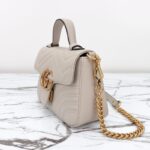 Replica Gucci GG Marmont Top Handle Beige