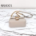 Replica Gucci GG Marmont Top Handle Beige