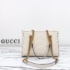 Replica Gucci GG Marmont Tote White - ultra-realistic fake purse
