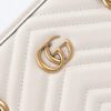 Replica Gucci GG Marmont Tote White - top-grade luxury bag dupe