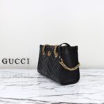 Replica Gucci GG Marmont Tote Black - 1:1 premium replica handbag