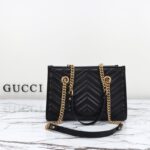 Replica Gucci GG Marmont Tote Black