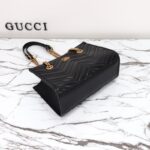 Replica Gucci GG Marmont Tote Black - affordable luxury replica bag